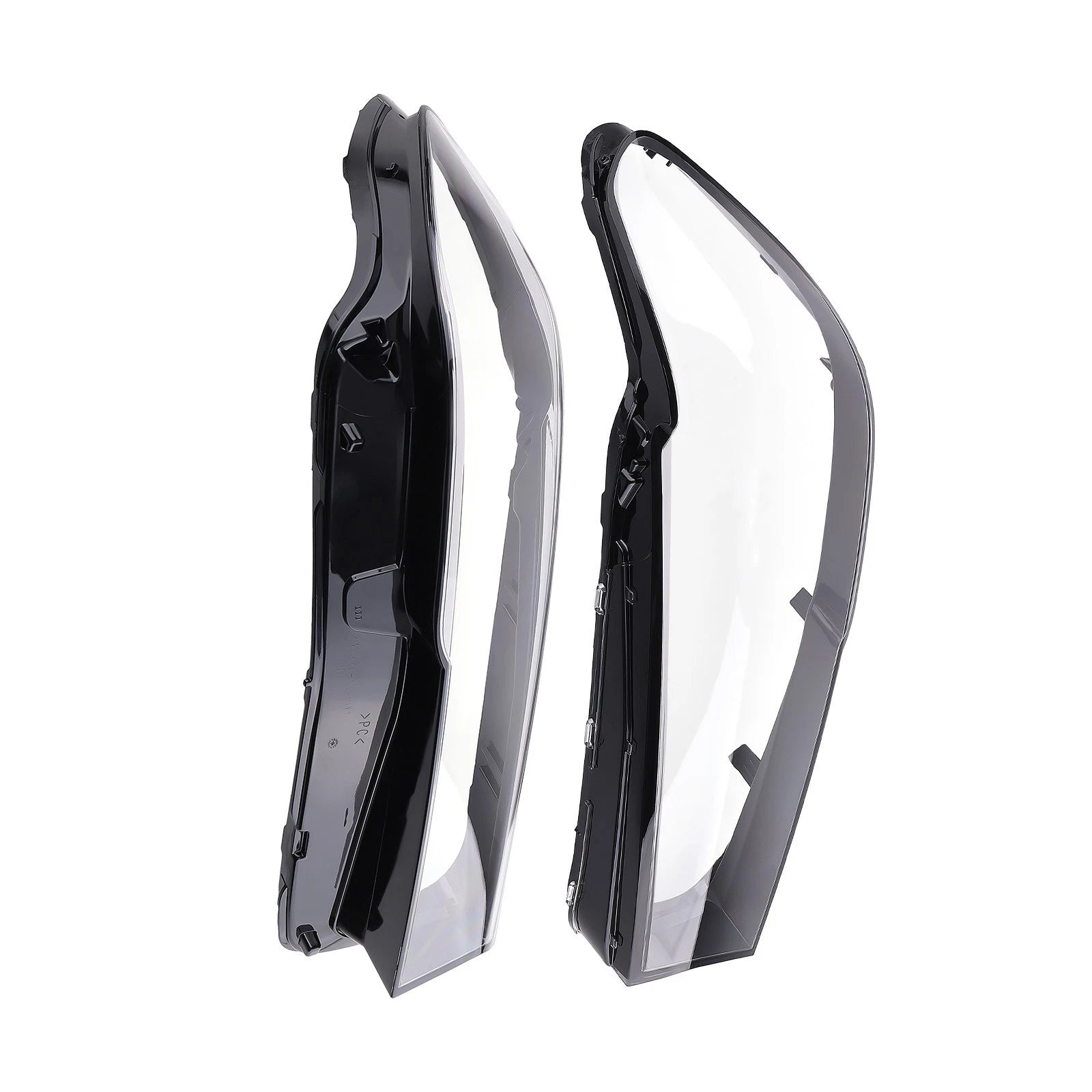 Set of 2 Headlight Lens Covers for BMW 530i 540i xDrive M5 (2020–2023)