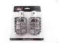 Yamaha DT80 74-85 Silver Foot Pegs Set (Left & Right Pair)