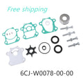 Water Pump Impeller Kit for Yamaha F70 70HP (2004–2023) 6CJ-W0078-00-00