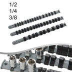 3 Pack Socket Storage Racks for Efficient Workspace Organization