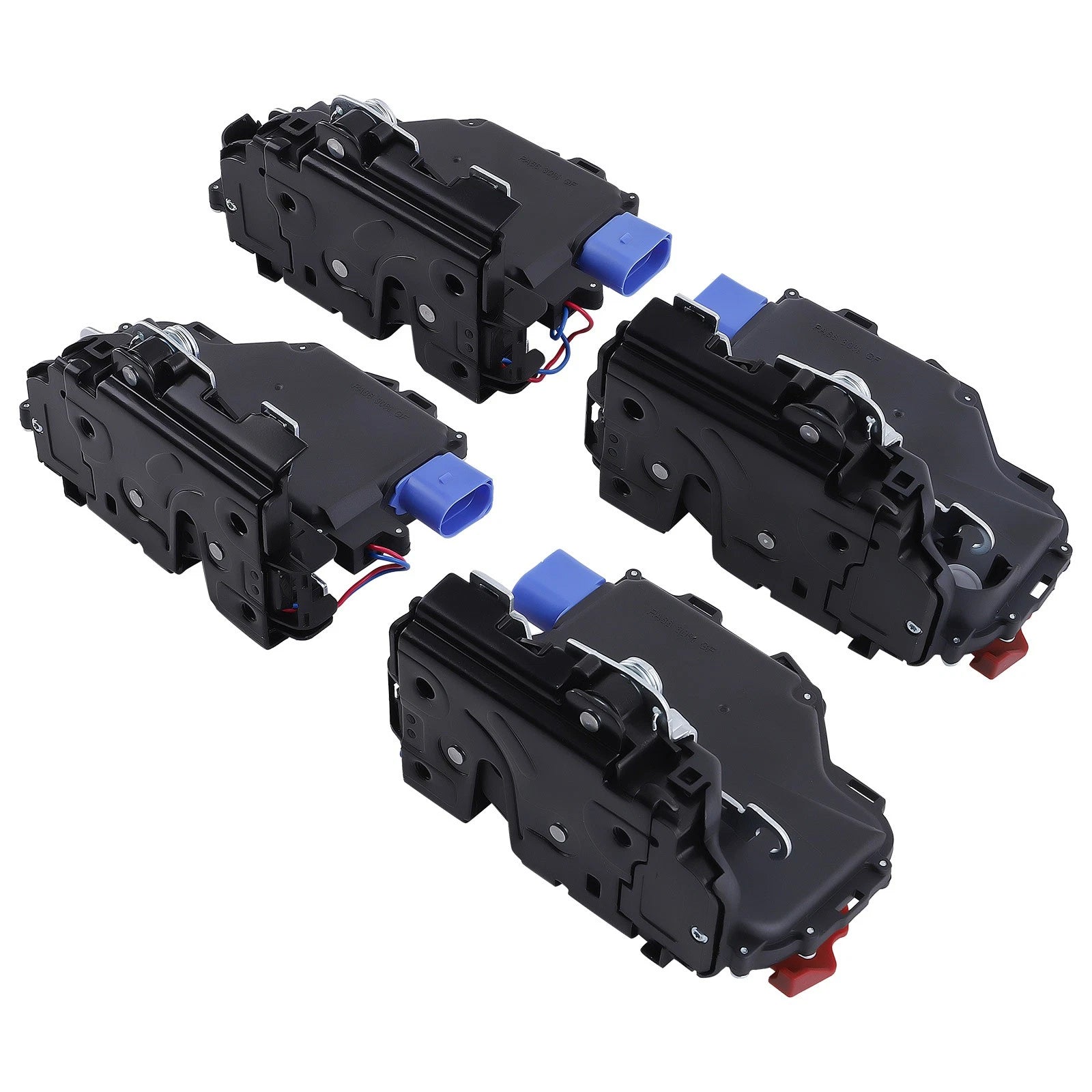 Set of 4 Door Lock Latch Actuators for VW Golf V (2004–2009) 3D1837015AQ