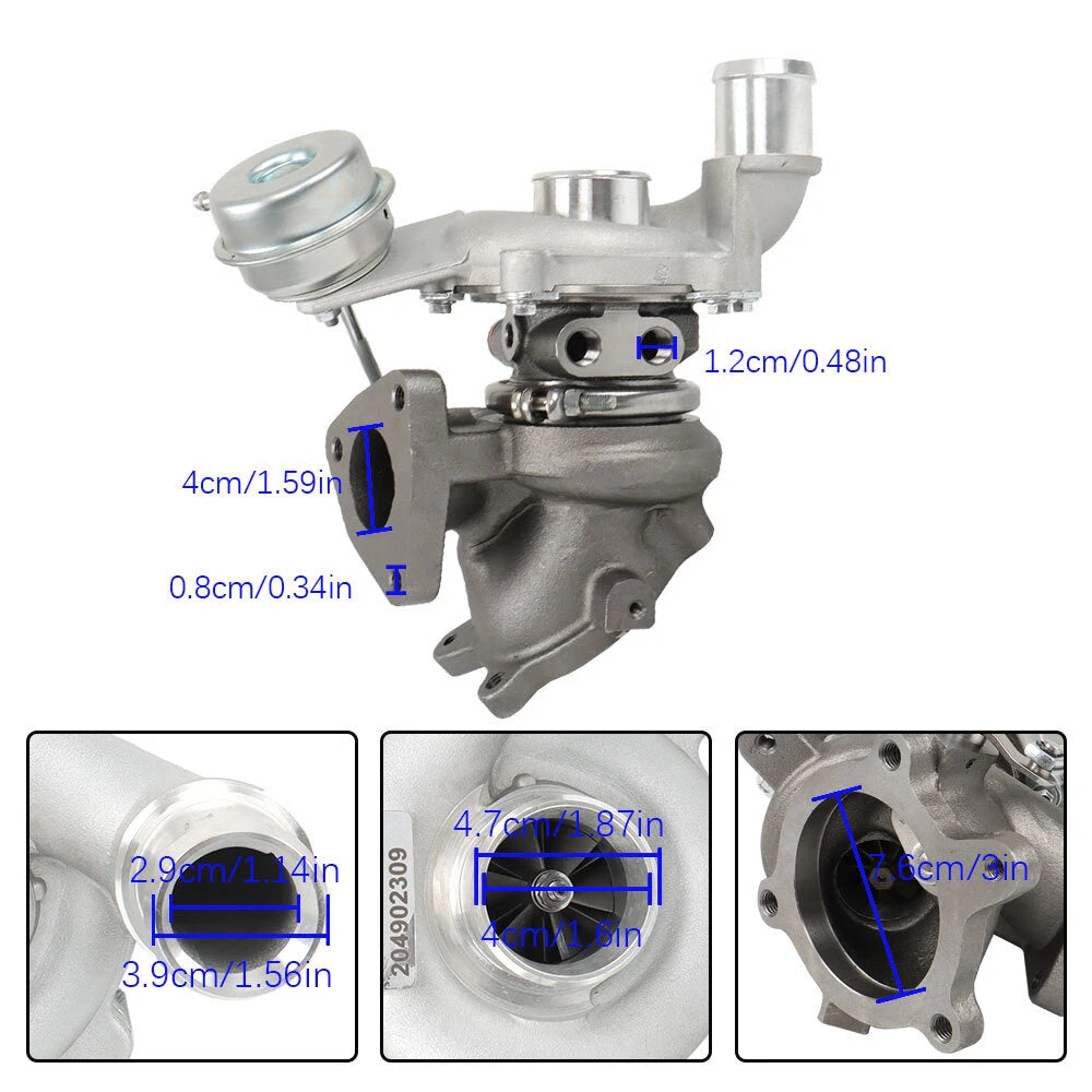 Set of 2 Turbochargers for Ford Explorer Flex MKT MKS 3.5L V6 (2010–2019)
