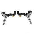 Pair Body Disc Brake Stock Spindles for Chevy Chevelle GM GTO (1964–1972)