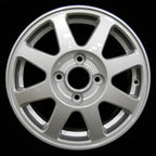 Factory Wheel 15x6 Bright Fine Silver Replacement for 2002 Honda Accord