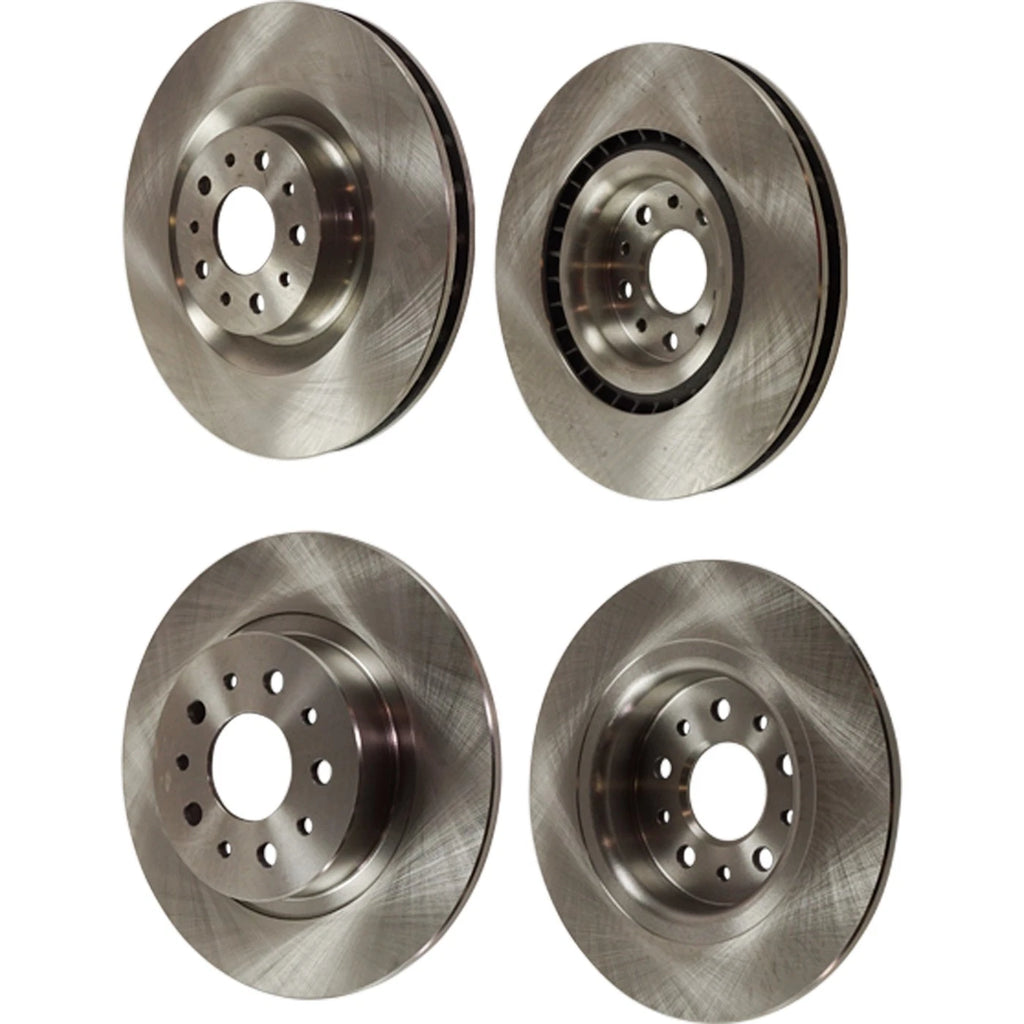 Front and Rear Disc Brake Rotors for Fiat 500L (2014–2020)