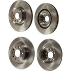 Front and Rear Disc Brake Rotors for Fiat 500L (2014–2020)