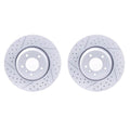 Set of 2 Hella Front 338mm Disc Brake Rotors for BMW E82 E88 135i (2011–2013)
