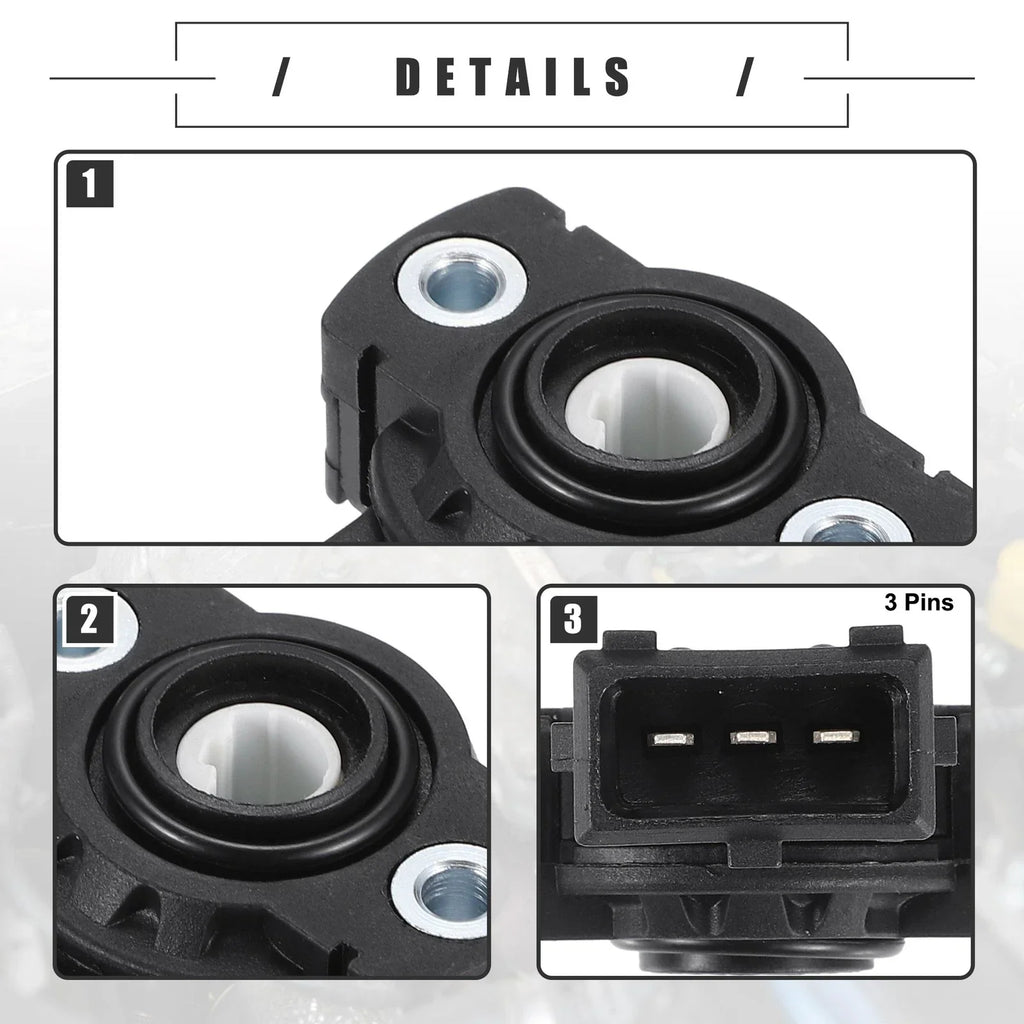 TPS Throttle Position Sensor Plastic for BMW Z3 M3 (1996-2000)