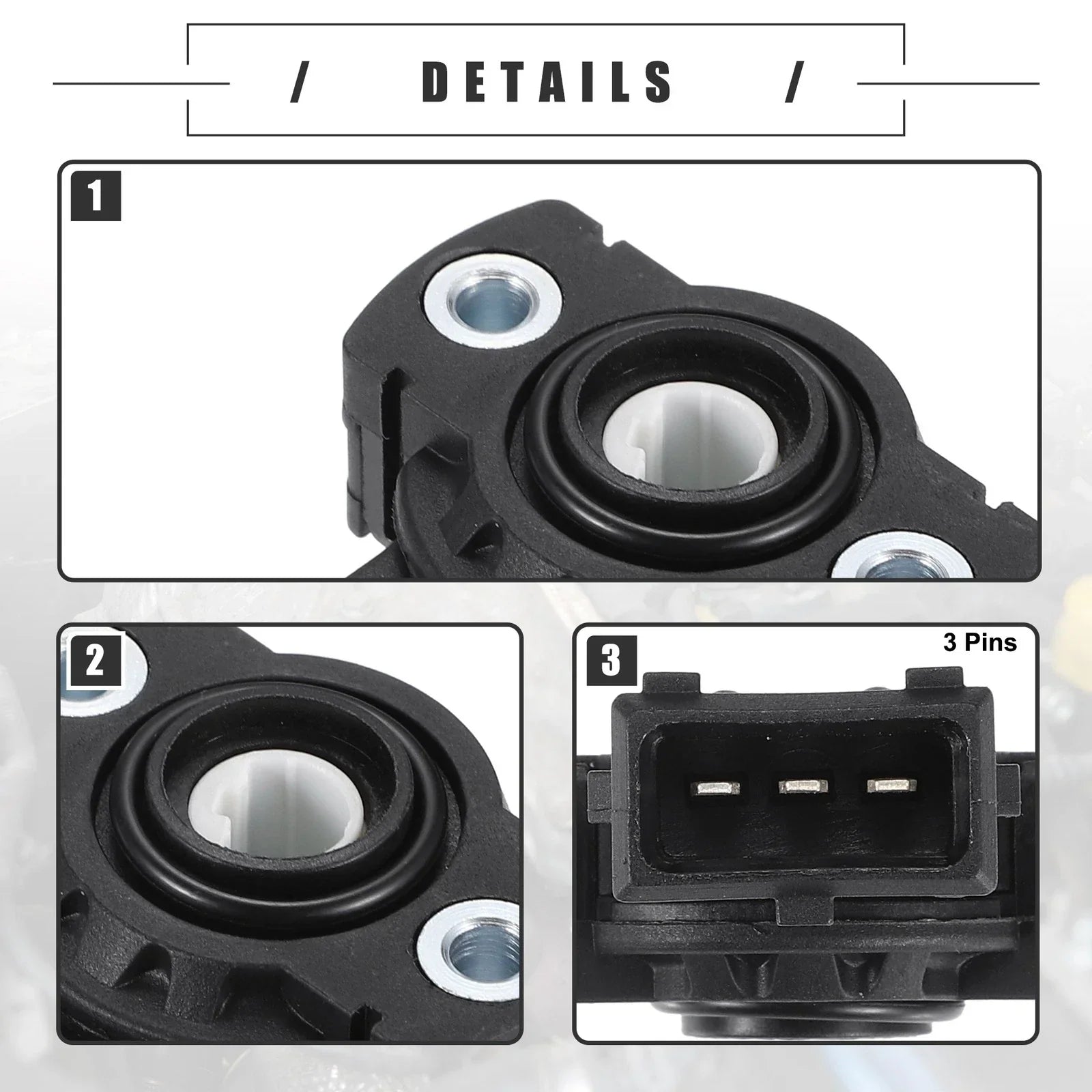 TPS Throttle Position Sensor Plastic for BMW Z3 M3 (1996-2000)
