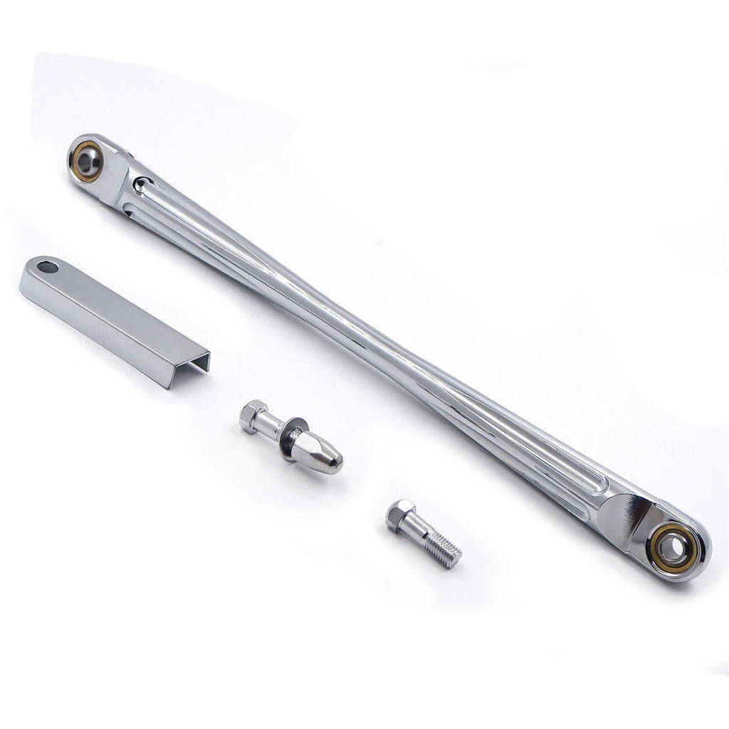 Chrome Billet CNC Shifter Rod for Harley Softail (1986–2019)