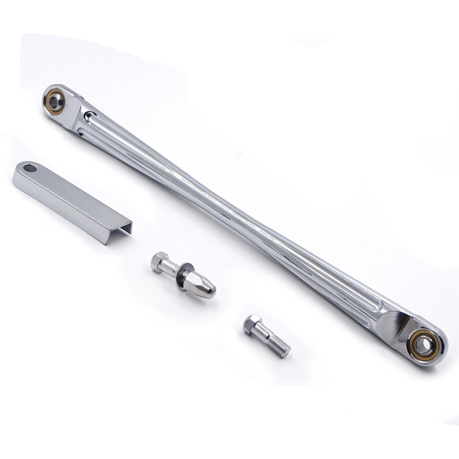 Chrome Billet CNC Shifter Rod for Harley Softail (1986–2019)