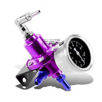 Adjustable Fuel Pressure Regulator with Liquid Gauge for Universal (160 PSI)