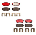 Set of 4 Brembo Ceramic Brake Pads for Hyundai Tucson, Kia Sportage