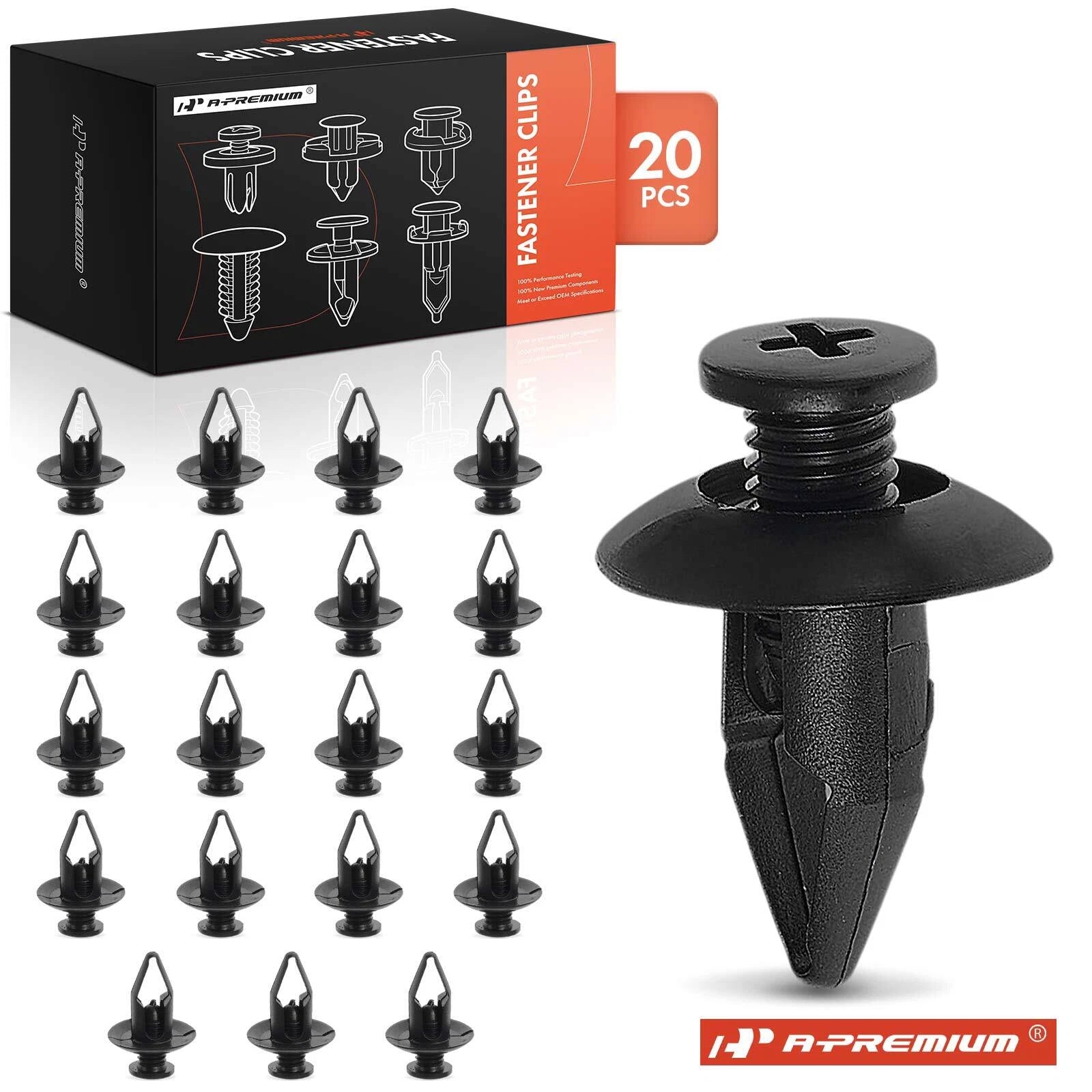 20x Nylon Retainer Clips for Ford Escape 
