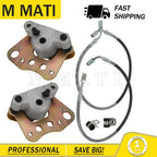 Front Brake Calipers w/Brake Lines for Polaris Xpedition 425 (2000–2002)