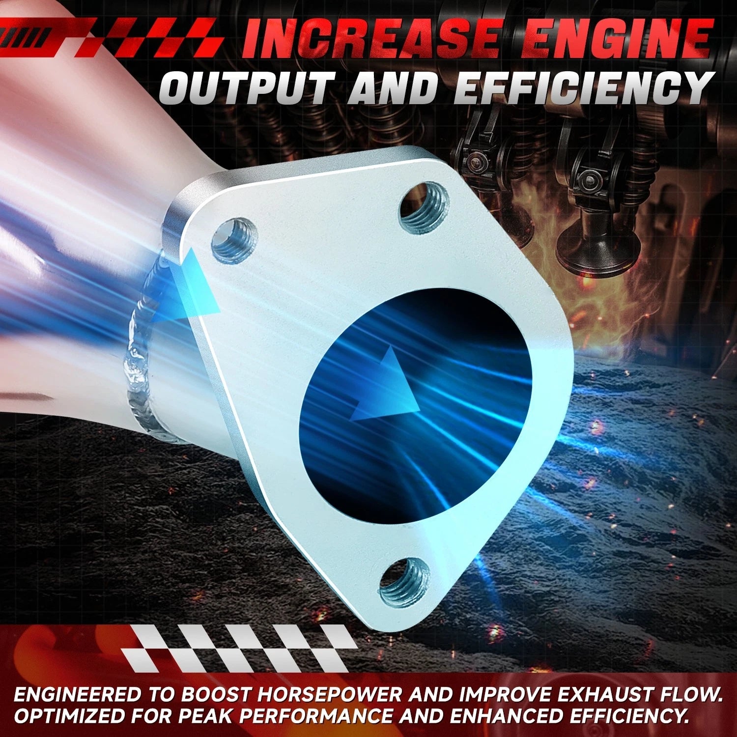Stainless Steel Exhaust Manifold Headers for Mitsubishi Eclipse (2000–2005)