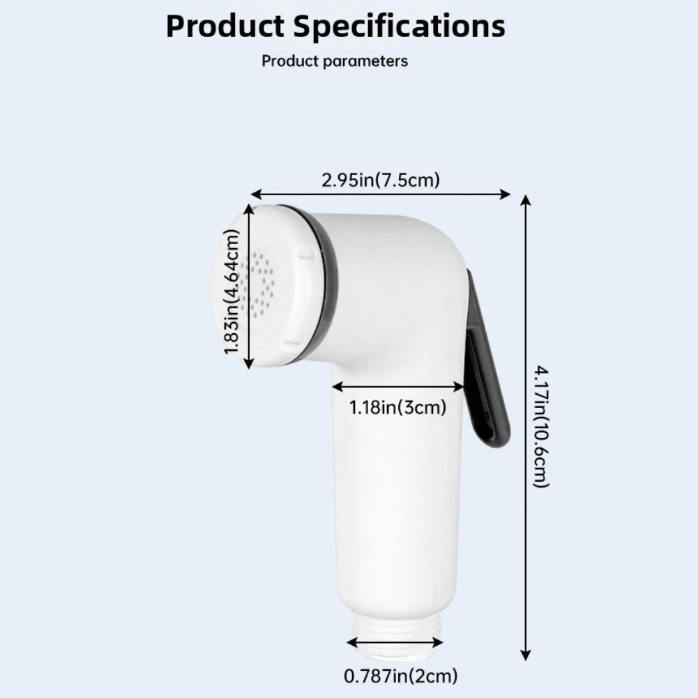 Set of 2 Retractable Shower Heads for Boat Deck (ABS PVC, 5M Hose)