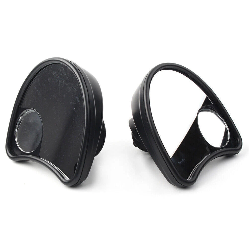Rear Wide Angle Blind Spot Side Mirror Fairing Mount for Harley Touring Electra Glide (2014–2023)