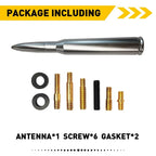 Chrome Bullet Antenna for Chevy Silverado Sierra Denali (2007–2023)