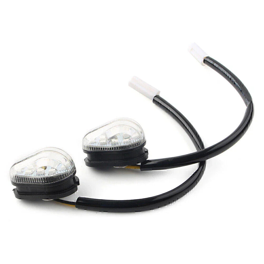 LED Clear Turn Signal Lights for YAMAHA FZ10 FZ03 FZ25 FJ-09 XSR 700 900