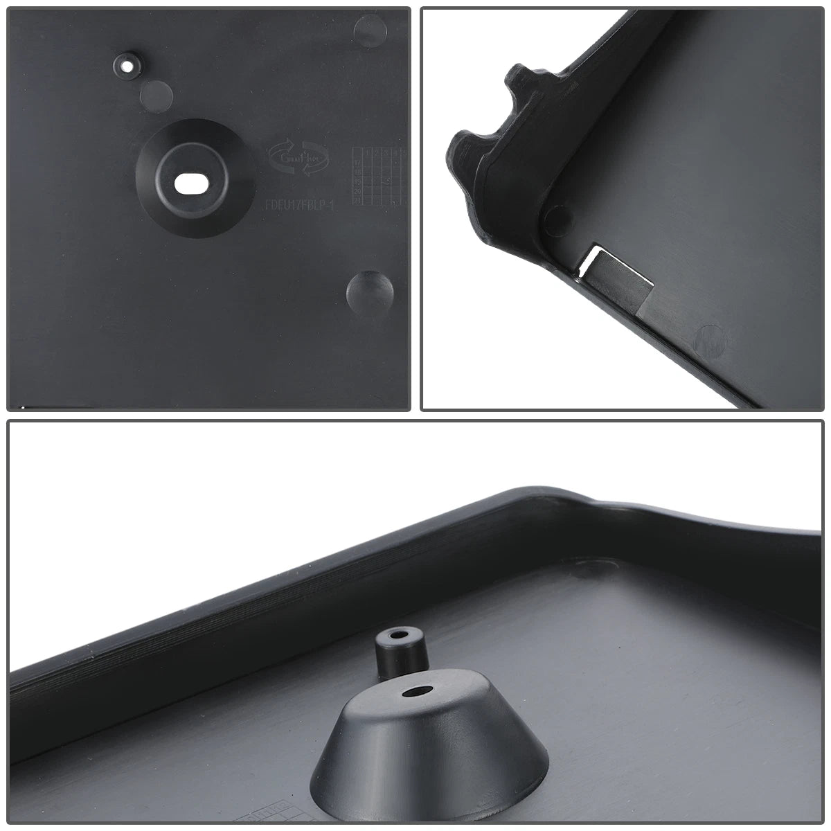 Front Bumper License Plate Mounting Bracket for Ford Fusion (2017–2018)