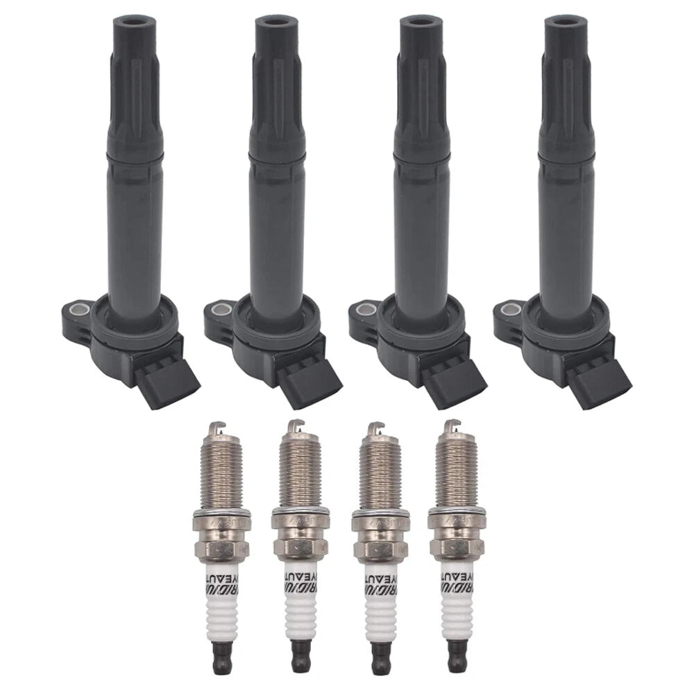 Set of 4 Ignition Coils & Spark Plugs for Lexus ES300h Avalon (2013–2018)