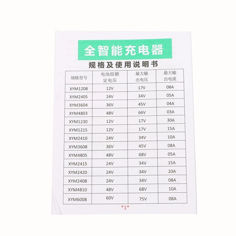 24V Floor Scrubber Pallet Jack Battery Charger with SB120 120A Connector