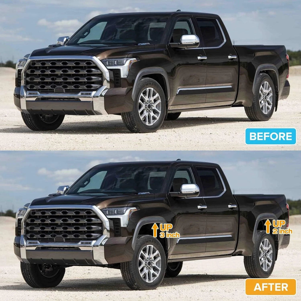 3 Inch Front 2 Inch Rear Leveling Lift Kit for Toyota Tundra (2007–2010)
