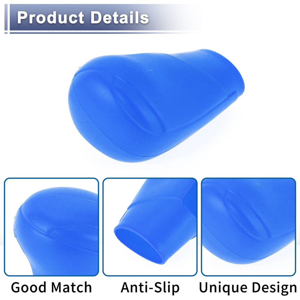 1 Pc Gear Shift Knob Cover for Mazda 3 (2014–2019) Blue Silicone