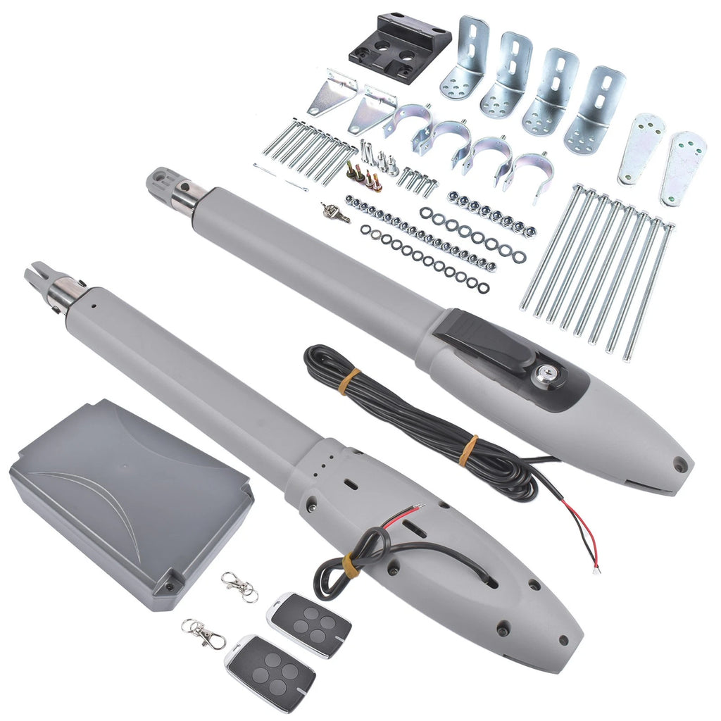 Automatic Dual Swing Gate Opener Kit for 660 lb Gates (110V)