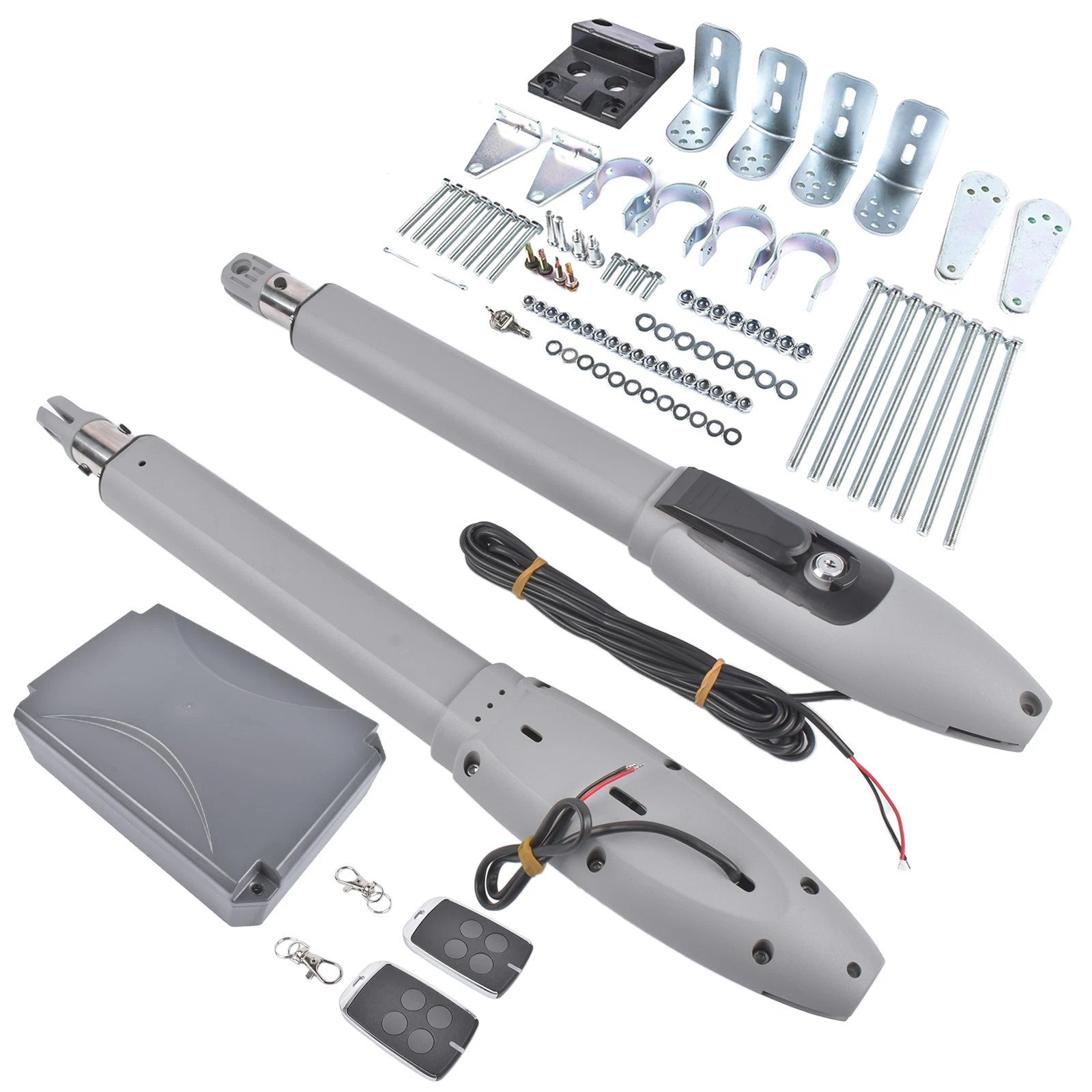 Automatic Dual Swing Gate Opener Kit for 660 lb Gates (110V)
