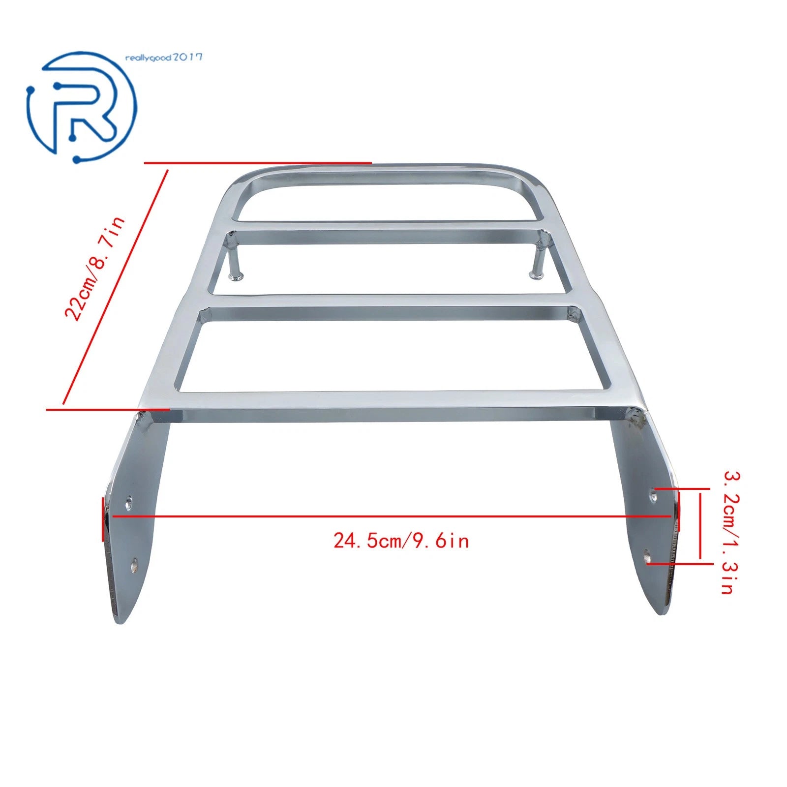 Sissy Bar Luggage Rack for Yamaha VStar 400 650 1100 (2000-2018)