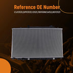 Radiator for Acura TL 3.5L (2009–2011) CU13121 1 Row Core