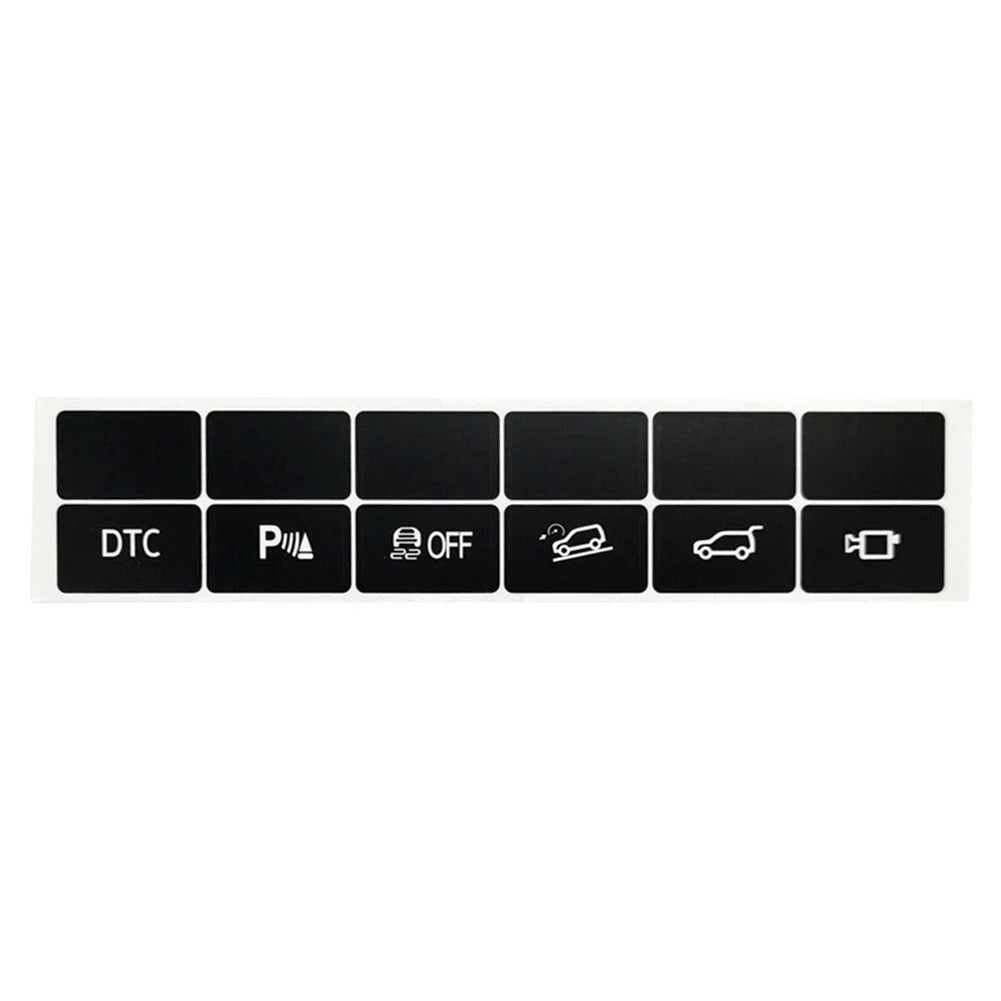 Repair Button Sticker for Car Model