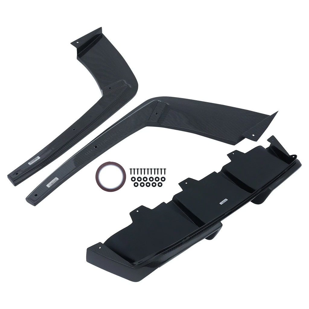 Carbon Rear Bumper Lip Diffuser for BMW F06 F12 F13 M6 (2013–2018)