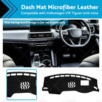 Dash Mat Microfiber Leather Non-Slip for Volkswagen Tiguan (2016–2024)