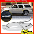 Chrome Door Handle for Chevy GMC (2007–2013) Left Rear