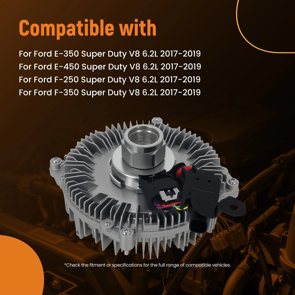 Electronic Fan Clutch for Ford F250 F350 E350 E450 Super Duty (2017–2019)