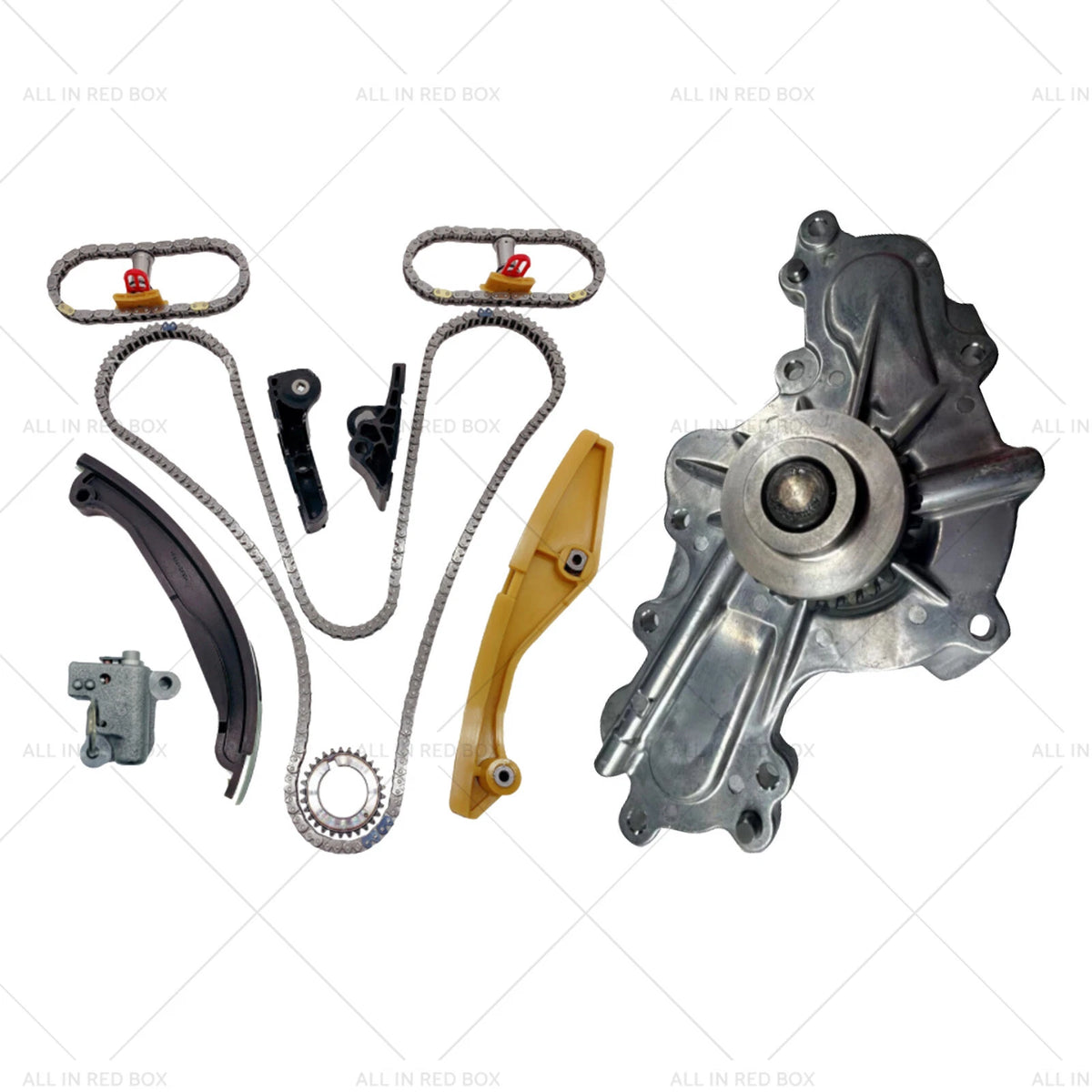 Timing Chain Kit & Water Pump for Ford Edge Explorer F150 Flex Mustang (2007–2020)