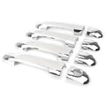 Set of 4 Chrome Door Handle Trim Covers for KIA Forte Cerato (2010–2012)