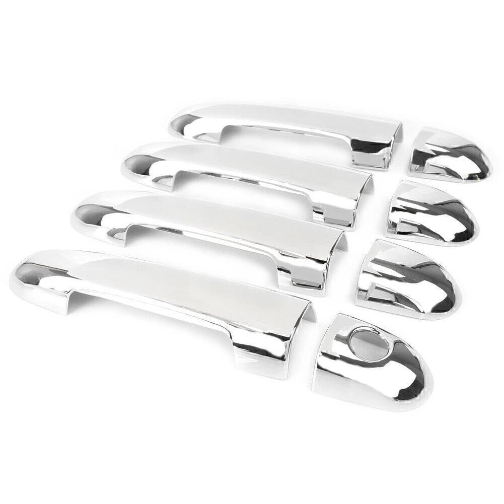 Set of 4 Chrome Door Handle Trim Covers for KIA Forte Cerato (2010–2012)
