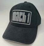 Licensed Mach 1 Hat Cap Black with White Logo for Ford Mustang Mach 1 (2018–2024)