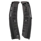 Set of 2 Windshield Wiper Cowl Covers for Ford F-150 (2015–2020) Black
