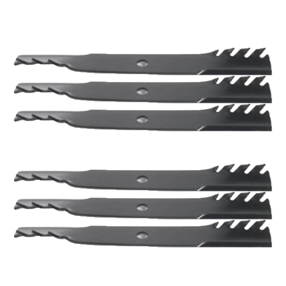 6X Toothed Mulching Blade for John Deere (Replaces 302-622)