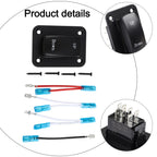 7pin Waterproof Rocker Switch Panel for Vehicle and Marine