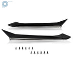 Set of 2 Rear Pillar Molding Trim for Nissan Maxima (2016–2021) Chrome