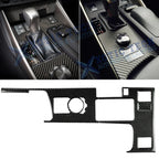 Real Carbon Fiber Gear Shift Box Panel Cover Trim for Lexus IS250/IS300 (2015–2015)