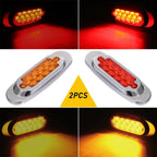 16LED Amber Marker Side Light for Truck RV Trailer (Waterproof)