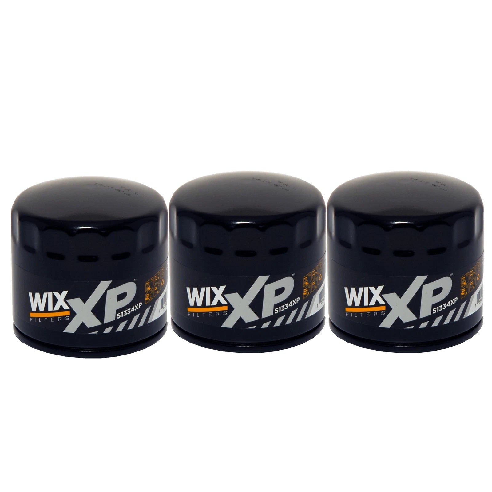 Set of 3 Engine Oil Filters for Chevy Dodge Ford Honda Hyundai Subaru