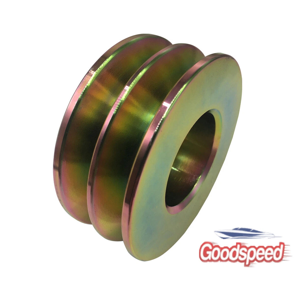 Double Alternator Pulley for Volvo Penta AD31 AD41 AQAD30 AQAD40 AQAD41 AQD40
